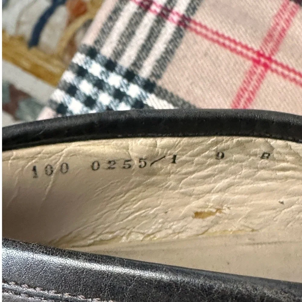 Gucci Horsebit 1953‎ Loafers Size 9B Dark Brown Leather Gold Hardware VTGE Italy